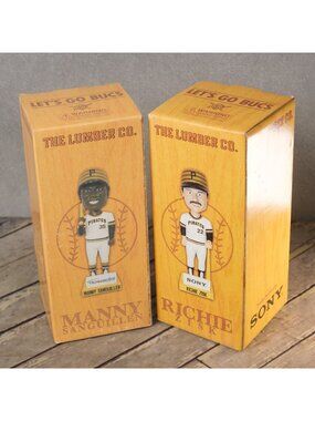 PITTSBURGH PIRATES Lumber Co Bobble Heads MLB Zisk and Sanguillen-Set 2